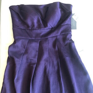 Jenny Yoo purple strapless dress